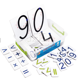 Demonstration set of numbers and mathematical symbols Demonstration set of numbers and mathematical symbols