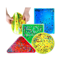 Sensory set "Glitter figures" (6 pcs.) Sensory set "Glitter figures" (6 pcs.)