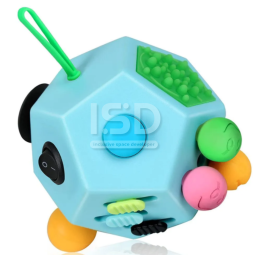 Кубик Fidget для снятия стресса и тревоги Кубик Fidget для снятия стресса и тревоги
