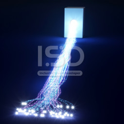 Fiber optic bundle 100 fibers/Пучок фіброоптичного волокна 100 волокон L-200 см