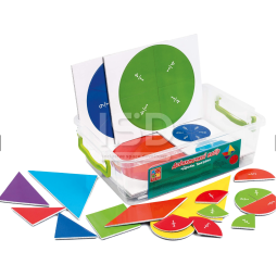 Демонстраційний магнітний набір «Дроби. Танграм»