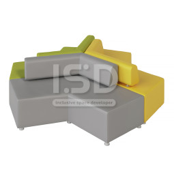 Диван «Бумеранг» ISD™ (шкірзам.)