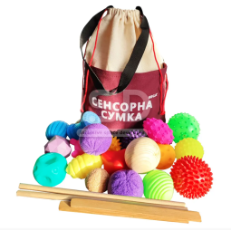 Развивающий игровой набор Сенсорная сумка