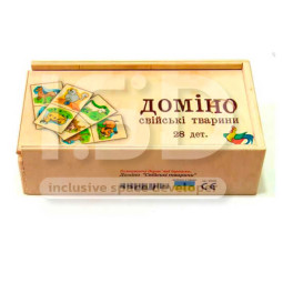 Дитяче доміно Домашні тварини